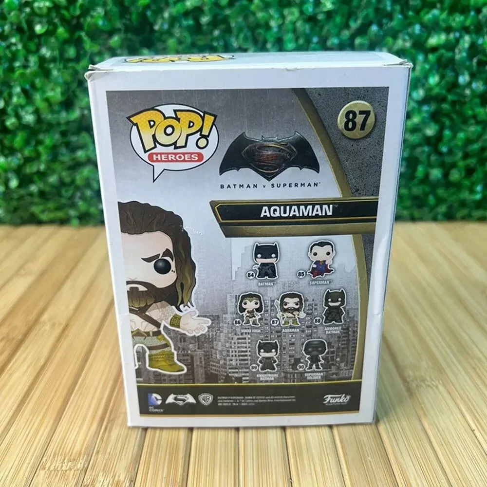 Funko Pop DC Universe Batman vs Superman Movie Aquaman #87 Jason Momoa